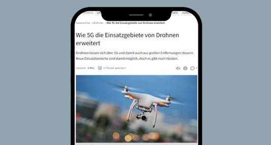 heise online | Wie 5G die Einsatzgebiete von Drohnen erweitert