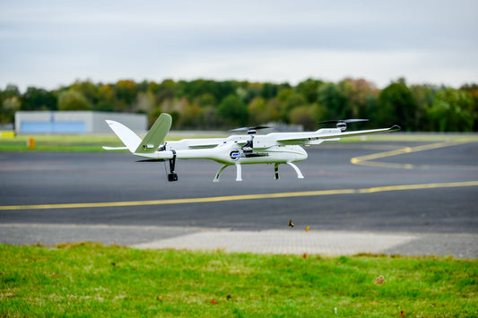 Presse // Erfolgreicher Praxistest // SkyCab: Drohnen-Testflug unter Realbedingungen